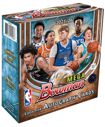 2025-26 Topps NBA Bowman Basketball Mega Box