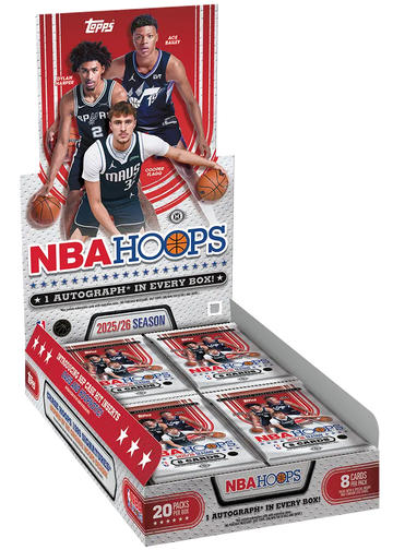 2025-26 Topps Basketball NBA Hoops Hobby Box