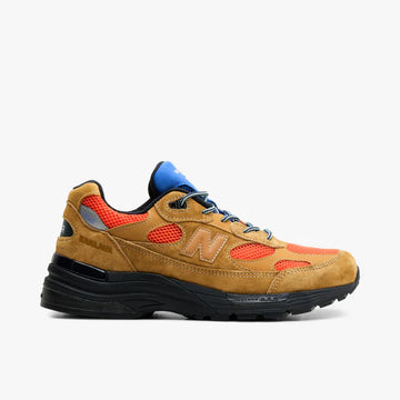 New Balance x Action Bronson Made in USA 992 Golden Brown / Flame - U992AB1