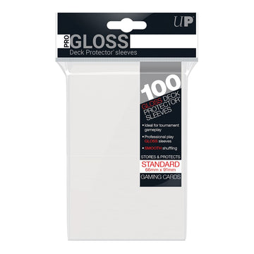 Ultra Pro Deck Protectors Solid Standard Clear - DP Solid CL 100 Count