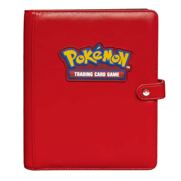 Ultra Pro Premium Snap Binder 4-Pocket Pokemon - RED