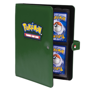 Ultra Pro Premium Snap Binder 4-Pocket Pokemon - GREEN