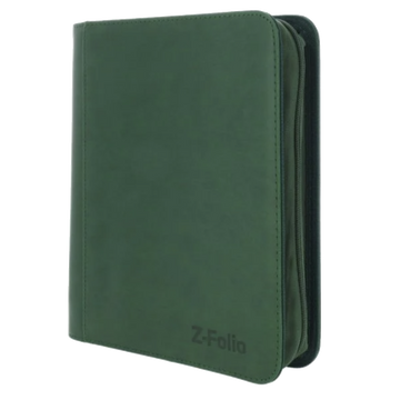 Z-Folio 9-Pocket LX Album - Toploaders - GREEN - BCW