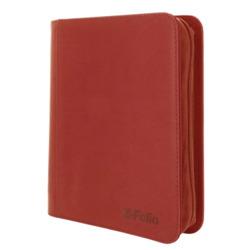 Z-Folio 4-Pocket LX Album - Toploaders - RED