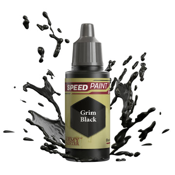 The Army Painter Speedpaint: Grim Black (18ml)