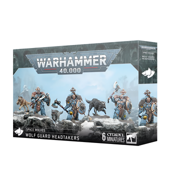 Warhammer 40K: Space Wolves - Wolf Guard Headtakers