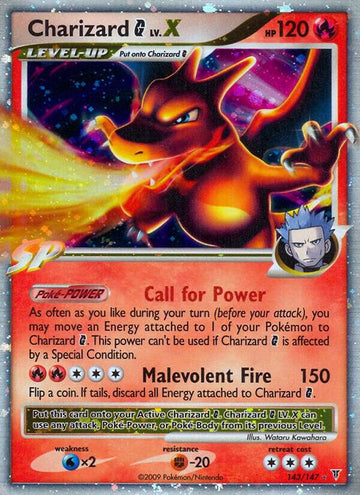 Charizard G Lv.X - Supreme Victors