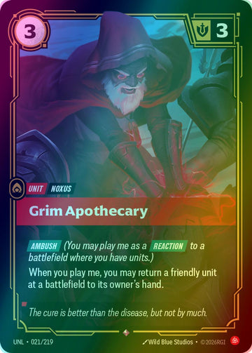 Grim Apothecary - 021/219 [Unleashed] [Foil]