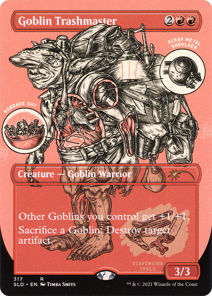 Goblin Trashmaster (SLD-317) - Secret Lair Drop (Borderless)