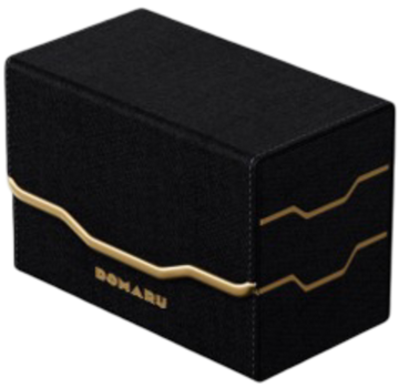 Gatherer's Tavern DOMARU Armory Vertex Duo Deck Box - 200+ - Obsidian
