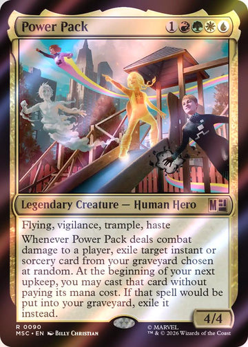 Power Pack [90] [Marvel Super Heroes: Commander] [Surge Foil]