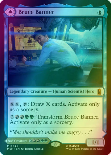 Bruce Banner // The Incredible Hulk [49] [Marvel Super Heroes] [Foil]