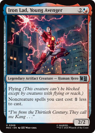 Iron Lad, Young Avenger [569] [Beginner Box] [Marvel Super Heroes: Commander] [Non-Foil]