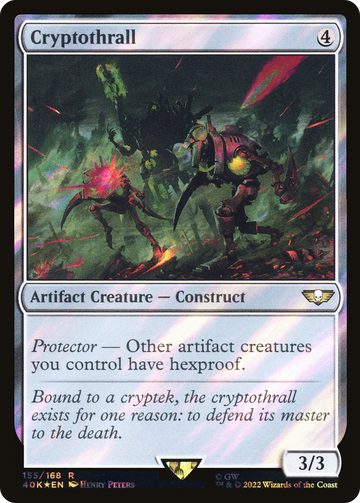 Cryptothrall (40K-155â˜…) - Warhammer 40,000 Commander Foil