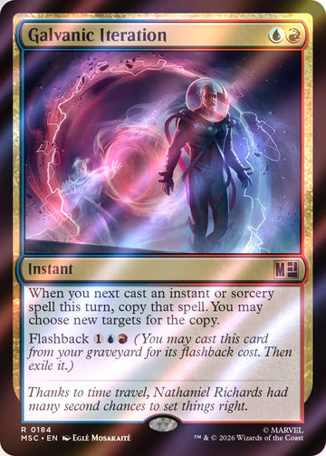 Galvanic Iteration [184] [Marvel Super Heroes: Commander] [Surge Foil]