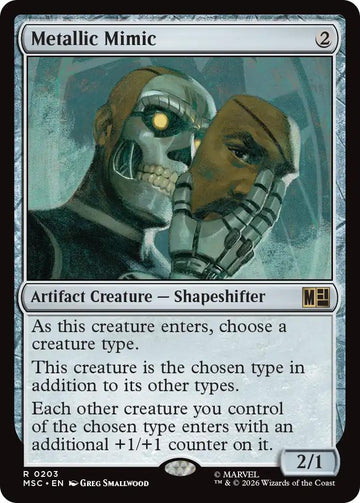 Metallic Mimic [203] [Marvel Super Heroes: Commander] [Non-Foil]