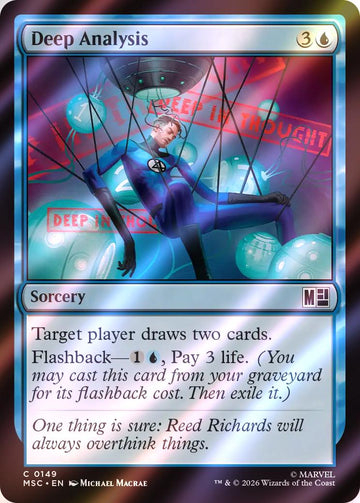 Deep Analysis [149] [Marvel Super Heroes: Commander] [Surge Foil]