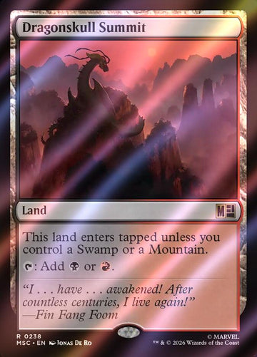 Dragonskull Summit [238] [Marvel Super Heroes: Commander] [Surge Foil]