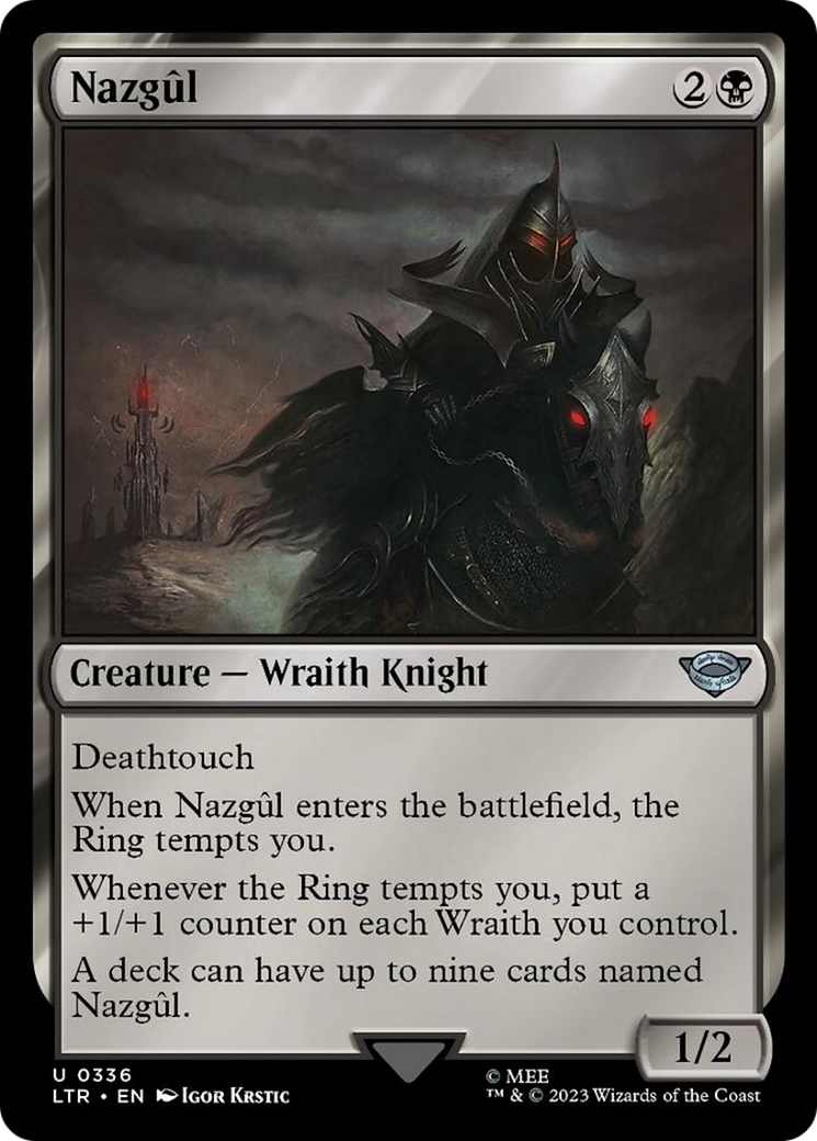 NazgÃ»l (LTR-336) - The Lord of the Rings: Tales of Middle-earth Foil