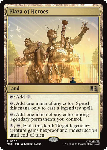 Plaza of Heroes [255] [Marvel Super Heroes: Commander] [Non-Foil]