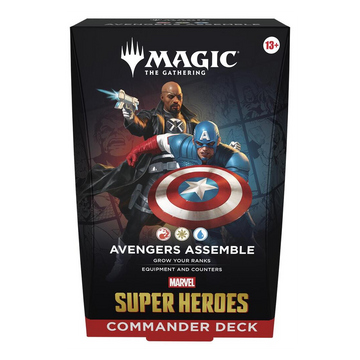 Magic the Gathering: Universes Beyond Marvel Super Heroes Commander Deck - Avengers Assemble