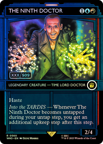 The Ninth Doctor (WHO-560Z) - Doctor Who: (Showcase) (Borderless) Foil