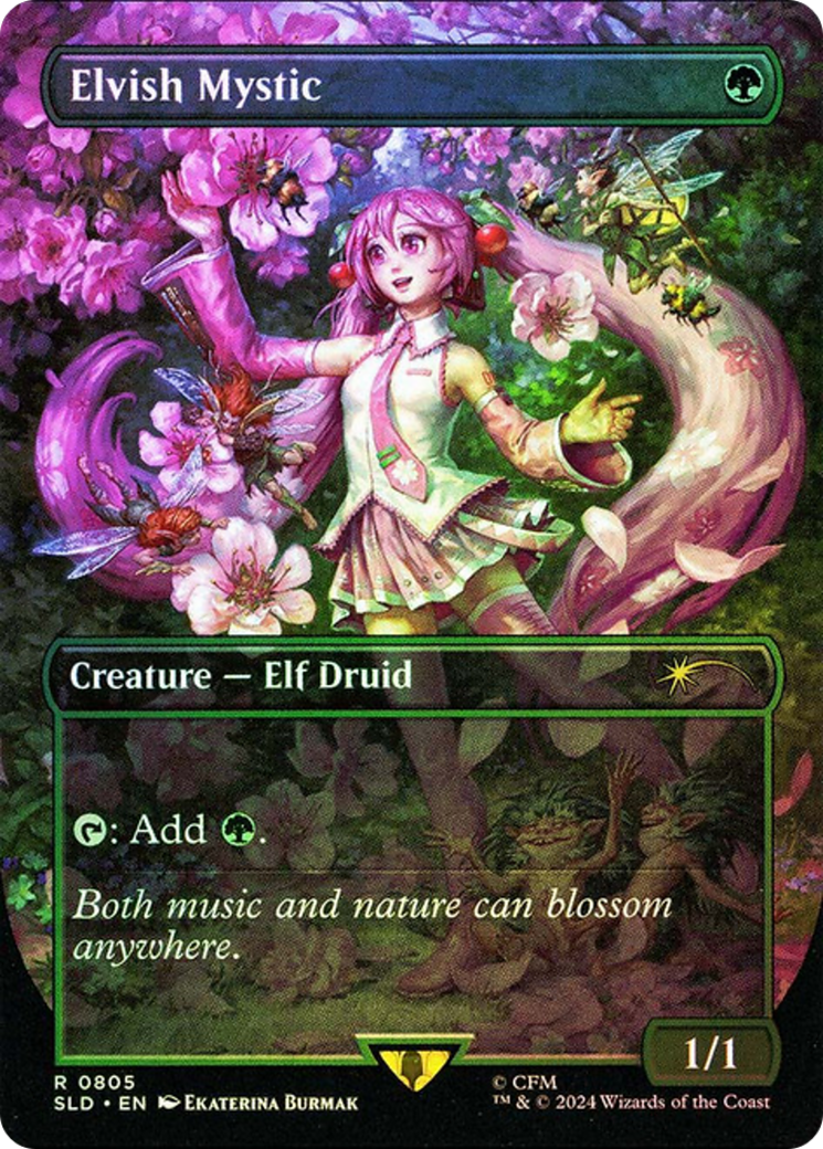 Elvish Mystic (SLD-805) - Secret Lair Drop