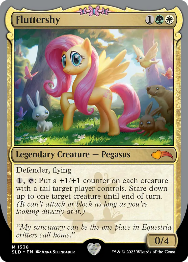 Fluttershy (SLD-1538) - Secret Lair Drop