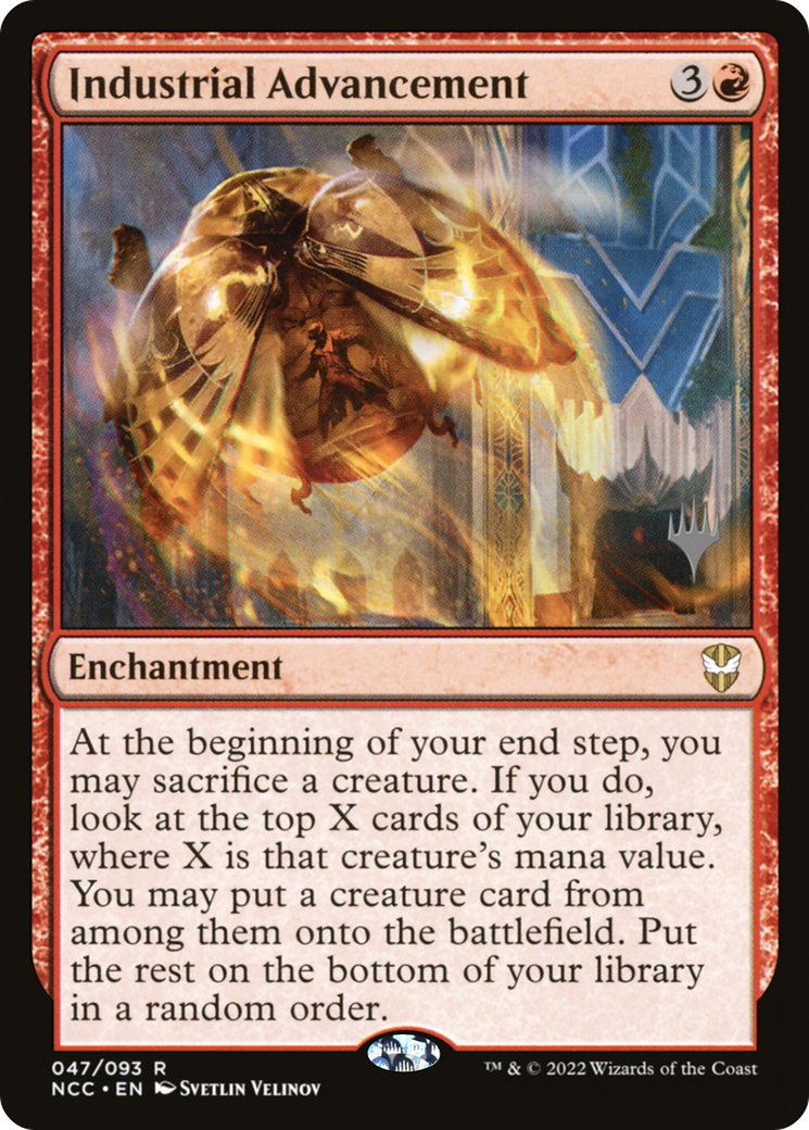 Industrial Advancement (PPSNC-47P) - New Capenna Commander Promos Foil