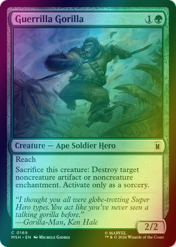 Guerrilla Gorilla [169] [Marvel Super Heroes] [Foil]