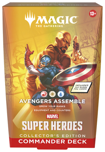 Marvel Super Heroes: Commander - Commander Deck: Collector's Edition - Avengers Assemble