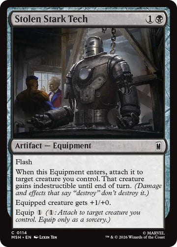 Stolen Stark Tech [114] [Marvel Super Heroes] [Non-Foil]