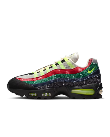 Nike Air Max 95 Big Bubble "Paisley Bandana Neon" - IQ0620-100