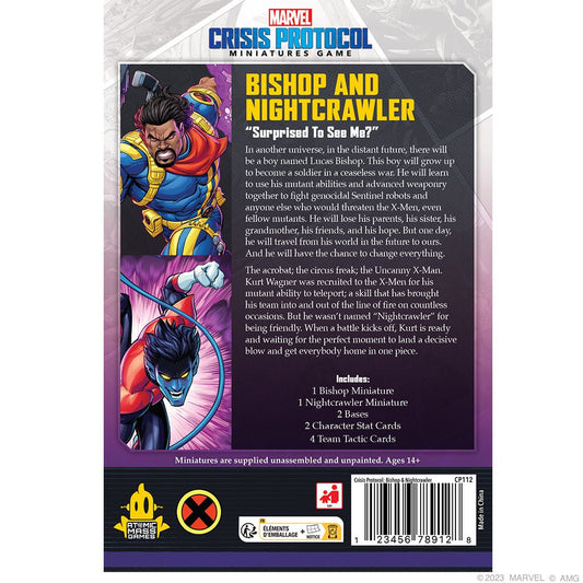 Atomic Mass Games Marvel: Crisis Protocol Bishop & Nightcrawler Character Pack