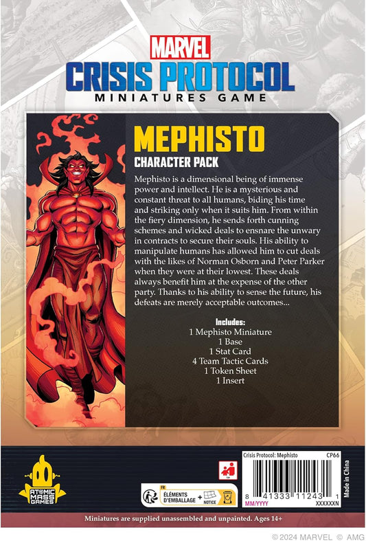 Atomic Mass Games Marvel: Crisis Protocol - Mephisto