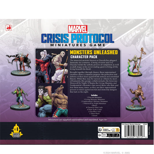 Atomic Mass Games Marvel: Crisis Protocol Monsters Unleashed Character Pack