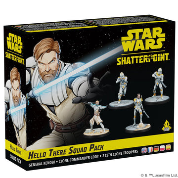 Atomic Mass Games Star Wars: Shatterpoint Hello There: General Obi-Wan Kenobi Squad Pack