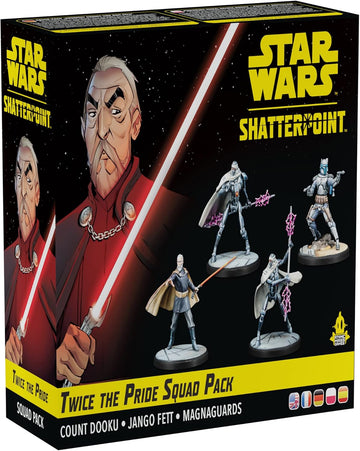 Atomic Mass Games Star Wars: Shatterpoint - Twice the Pride: Count Dooku Squad Pack