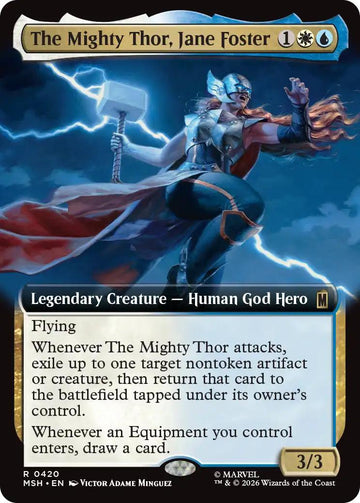 The Mighty Thor, Jane Foster [420] [Extended Art] [Marvel Super Heroes] [Non-Foil]