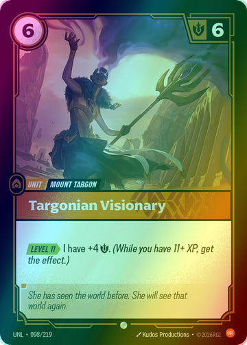 Targonian Visionary - 098/219 [Unleashed] [Foil]