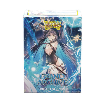 Dragon Shield Grand Archive Matte Art Sleeves - Standard Size - 100ct - Rziel, Archangel of Libra