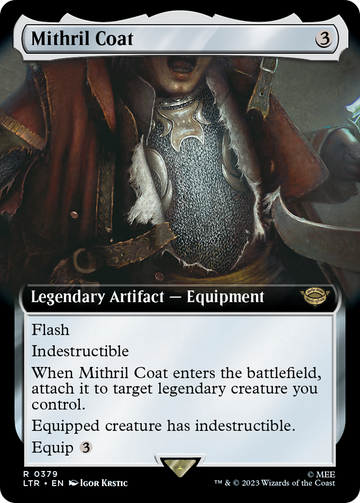 Mithril Coat (LTR-379) - The Lord of the Rings: Tales of Middle-earth: (Extended Art) Foil