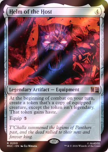 Helm of the Host [200] [Marvel Super Heroes: Commander] [Surge Foil]