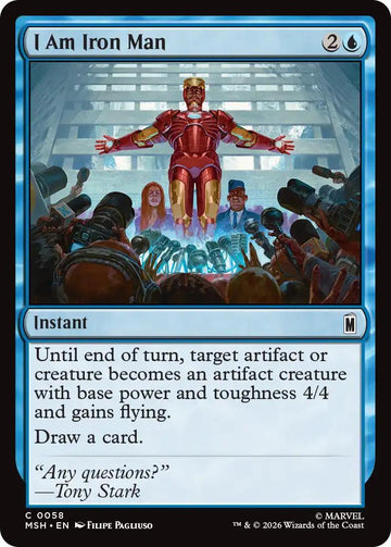 I Am Iron Man [58] [Marvel Super Heroes] [Non-Foil]