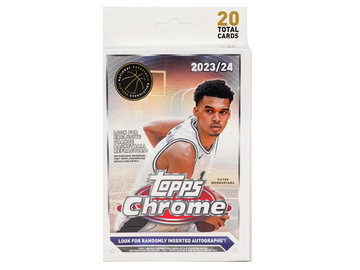 2023/24 Topps Chrome Basketball Hanger Pack Box