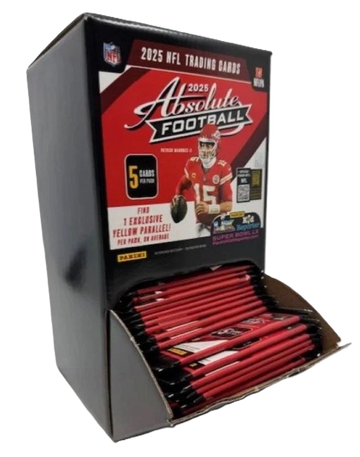 2025 Absolute Football Hobby Direct Gravity Feed Pack