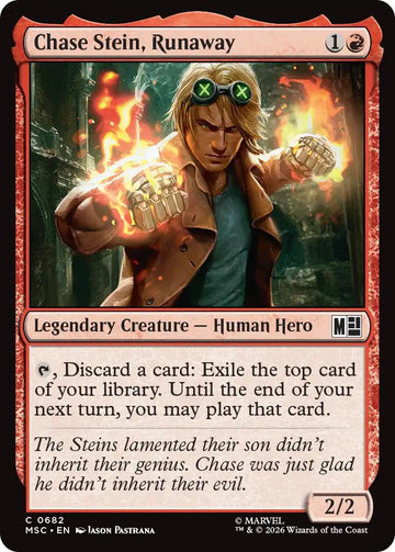 Chase Stein, Runaway [682] [Jumpstart] [Marvel Super Heroes: Commander] [Non-Foil]