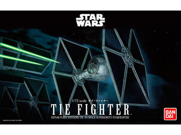 Bandai Namco Star Wars TIE Fighter 1/72 Scale Model Kit