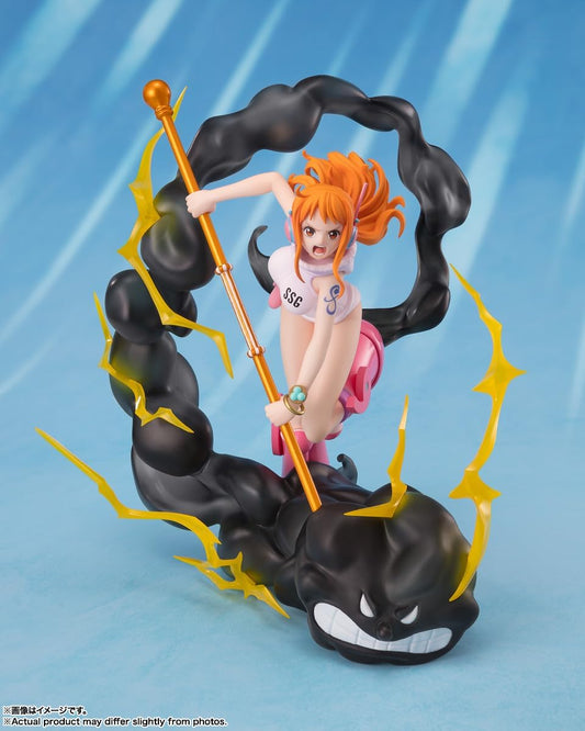 Bandai Tamashii Nations Extra Battle - One Piece - Nami Lightning Blast FiguartsZERO Statue