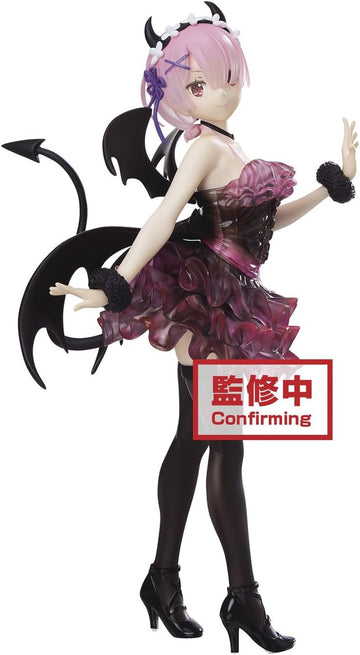 Banpresto Re:Zero Starting Life in Another World Espresto Clear & Dressy Ram (Special Color Ver.) Statue
